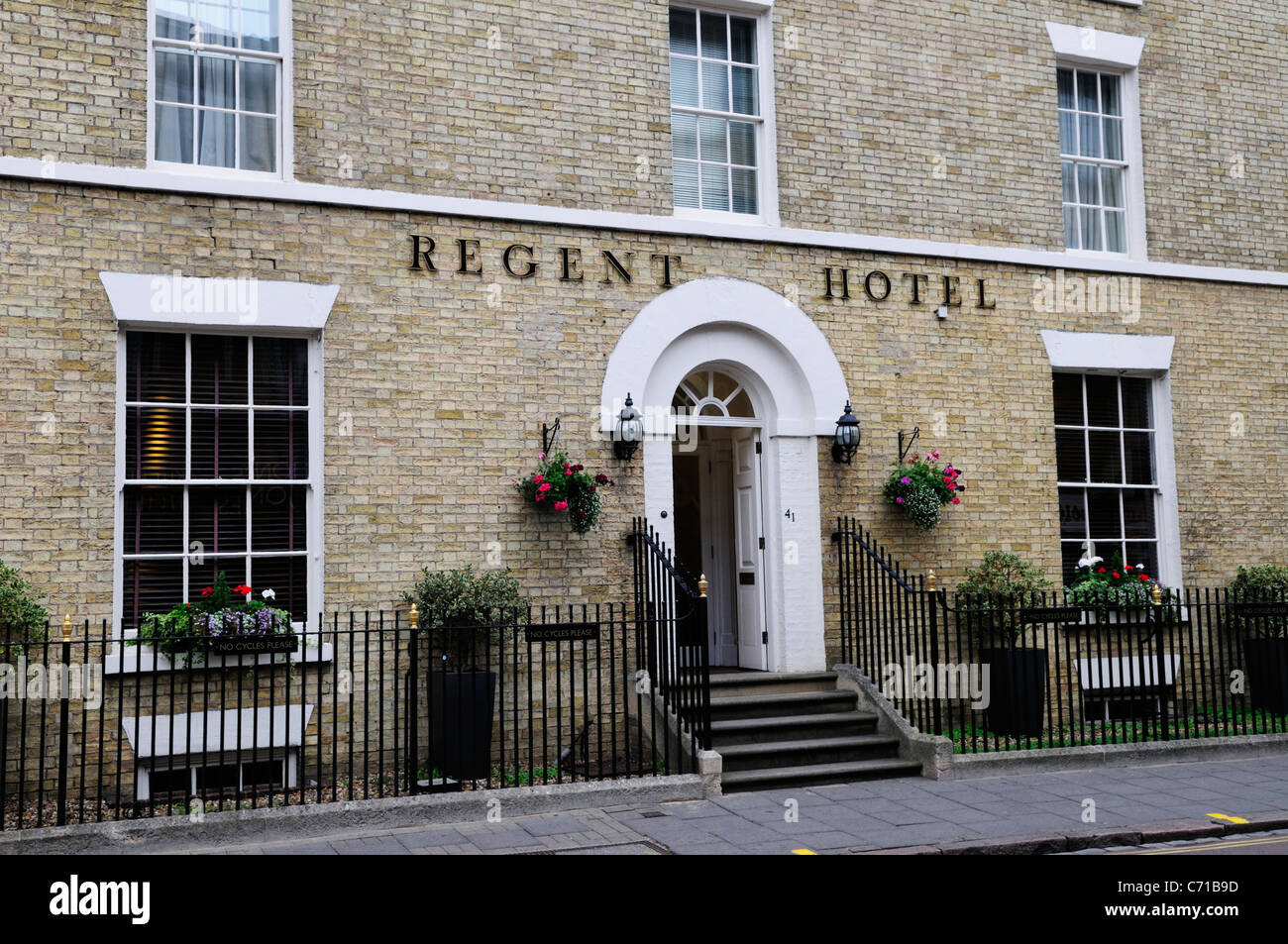 Regent Hotel, Regent Street, Cambridge, England, UK Stock Photo
