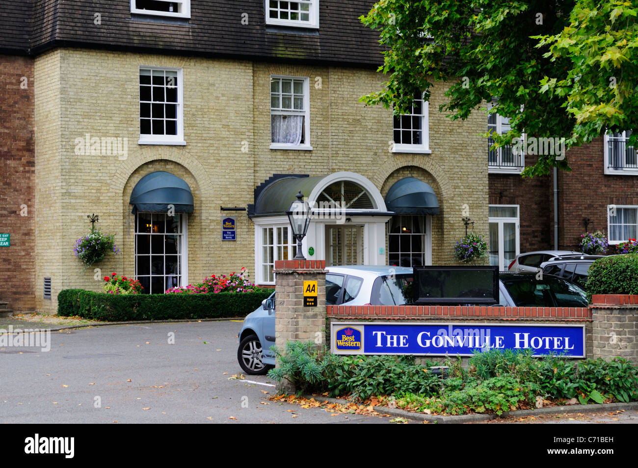 The Gonville Hotel Gonville Place Cambridge England Uk Stock Photo Alamy