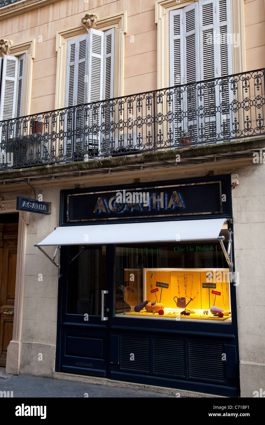 Agatha Shop, AixenProvence; France Stock Photo Alamy
