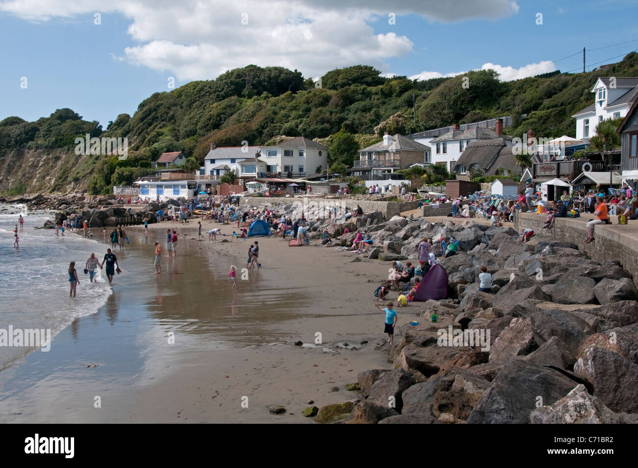 Steephill Cove, Ventnor, Isle of Wight, UK Stock Photo