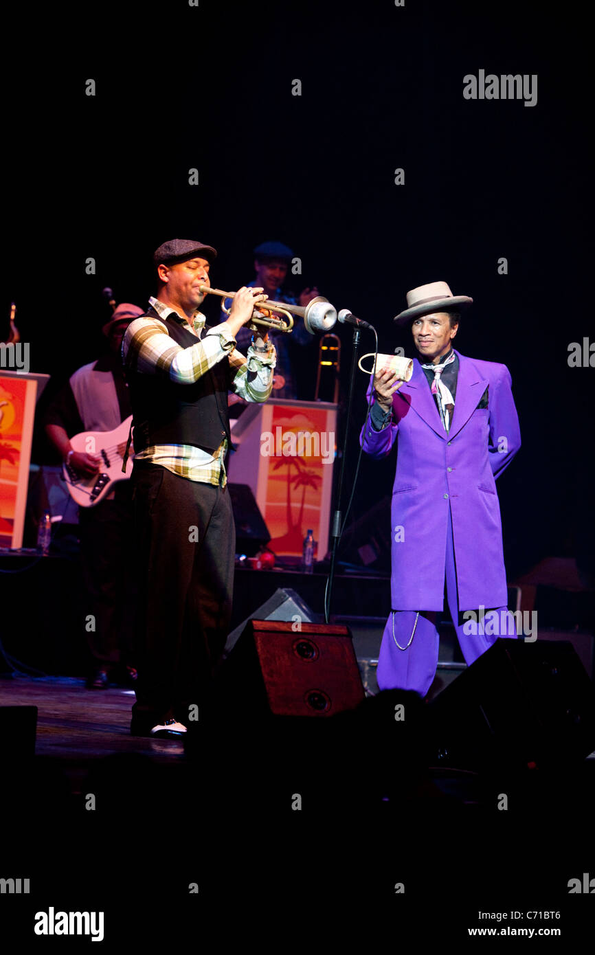 Kid Creole and The Coconuts, The Barbican Centre, London, England Stock Photo