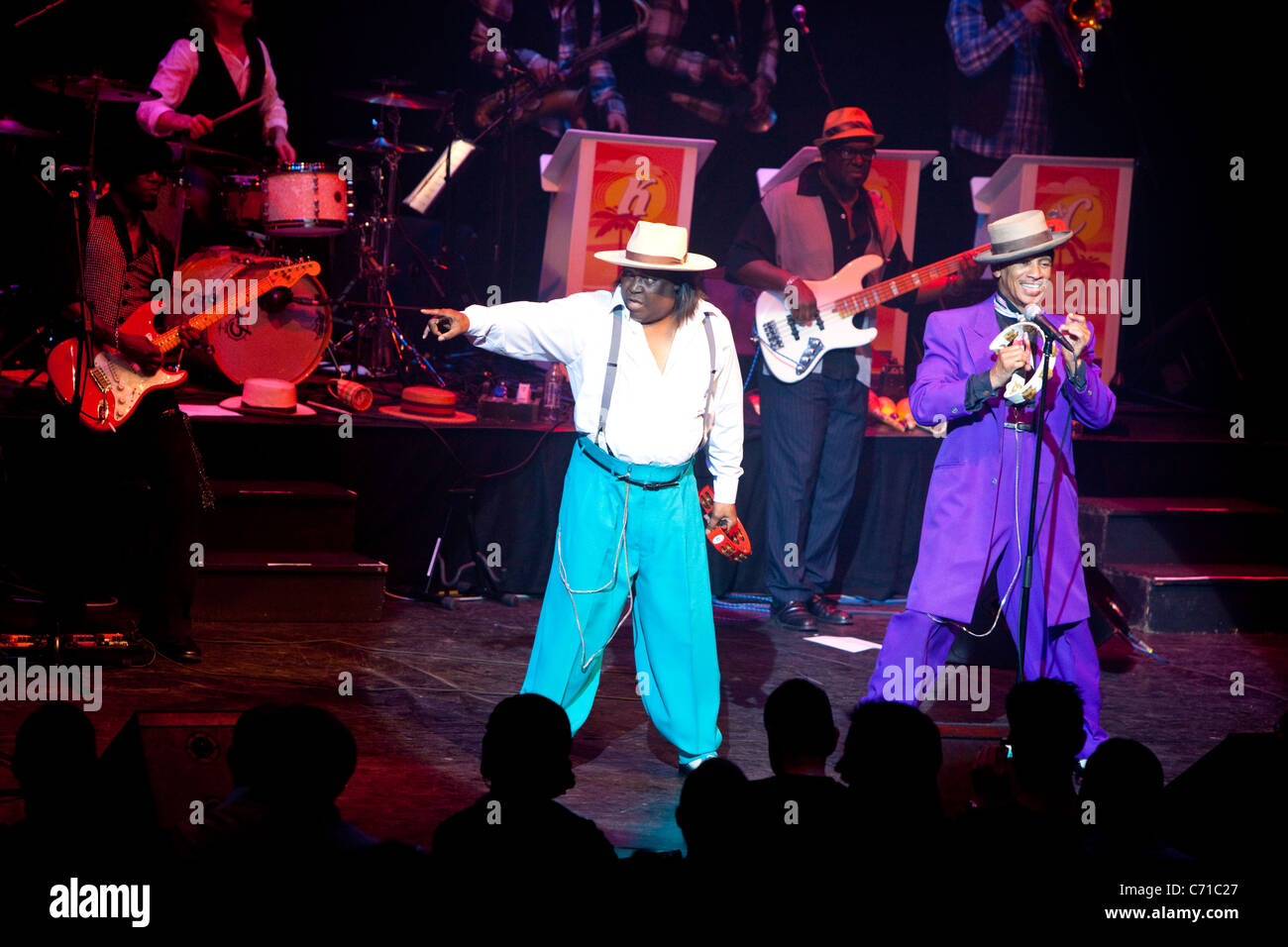 Kid Creole and The Coconuts, The Barbican Centre, London, England Stock Photo