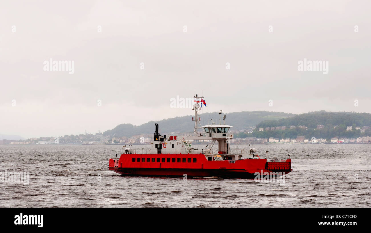 The car ferry at Dunoon in Scotland Stock Photo Alamy