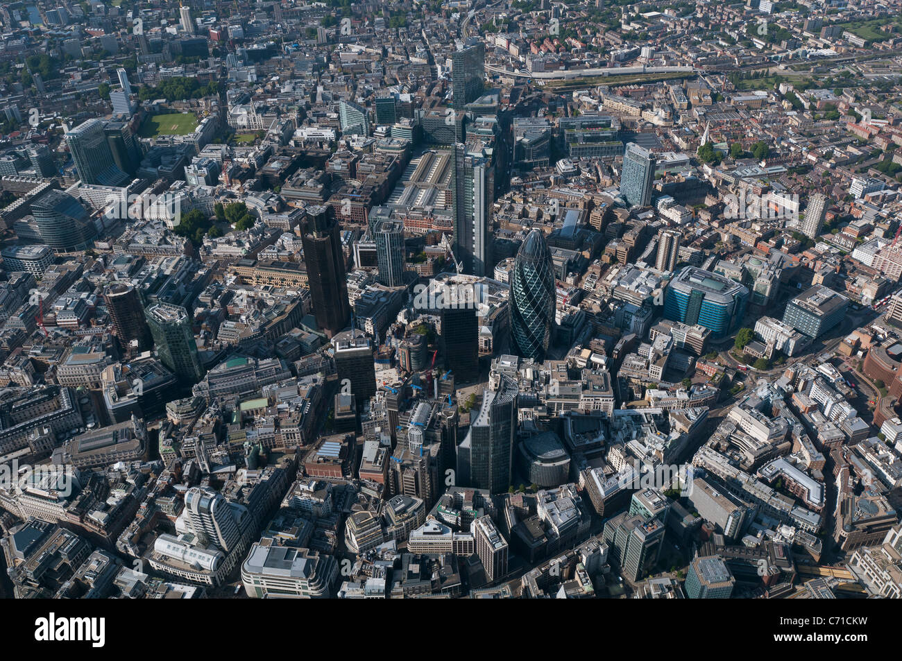 Aerial view of London Stock Photo - Alamy