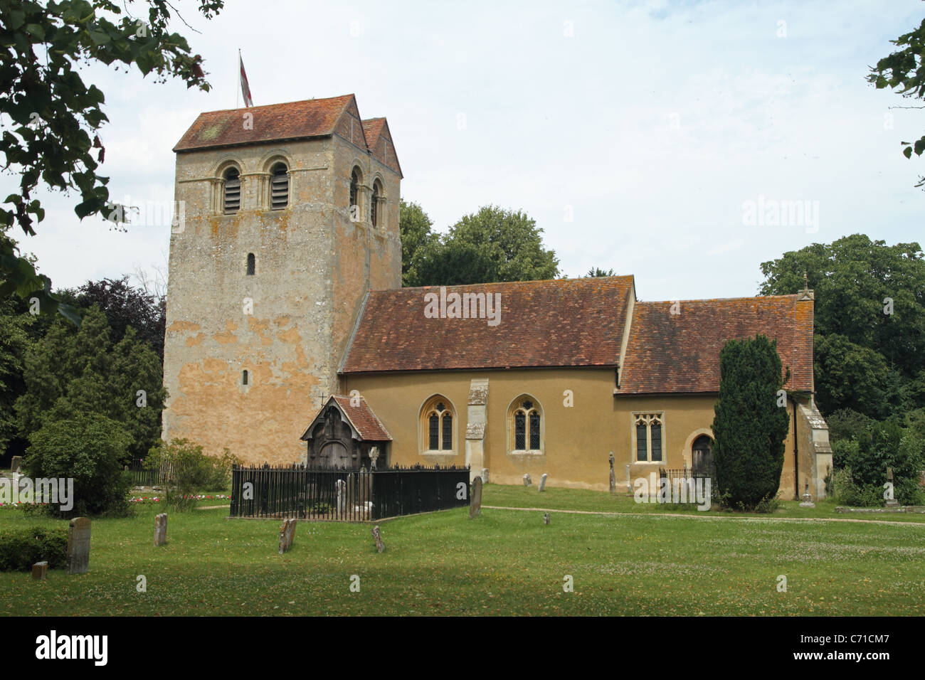 Fingest Fingest Church Buckingamshire St. Bartholomew Norman 12th century with ...