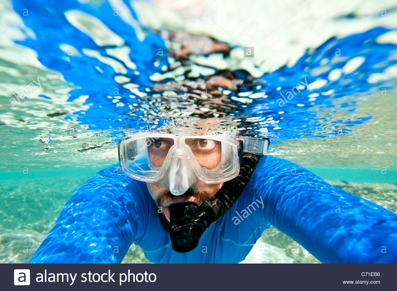 Wetsuit Snorkeling Stock Photos & Wetsuit Snorkeling Stock Images Alamy