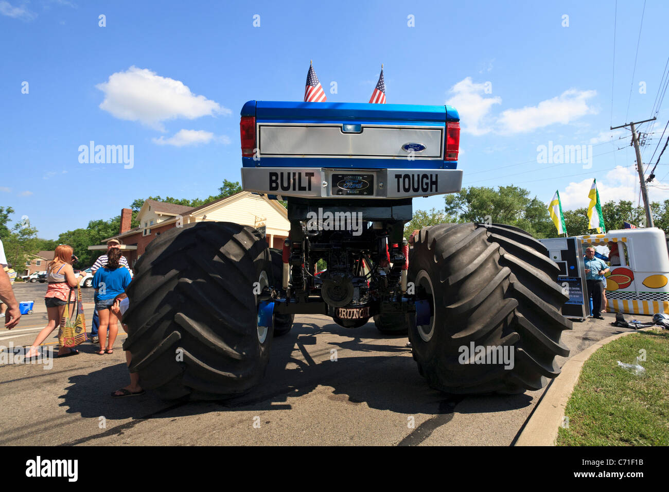 Monster Ford truck. Stock Photo