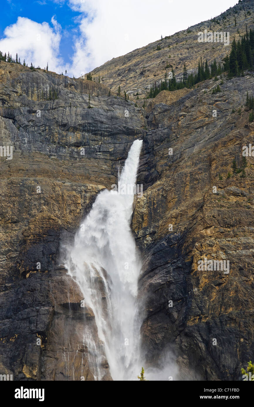 Takakkaw Falls in Yoho National Park in British Columbia is said to be ...