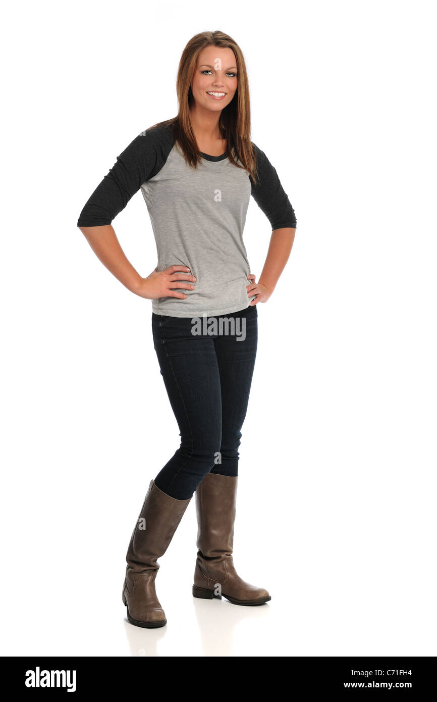 Teen boots hi-res stock photography and images - Alamy