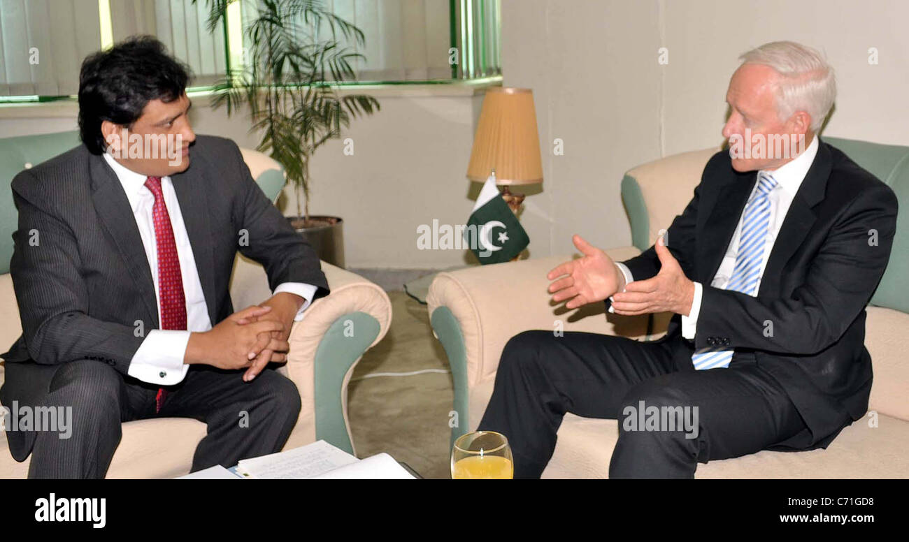 Minister of State for National Harmony, Akram Masih Gill talks to ...
