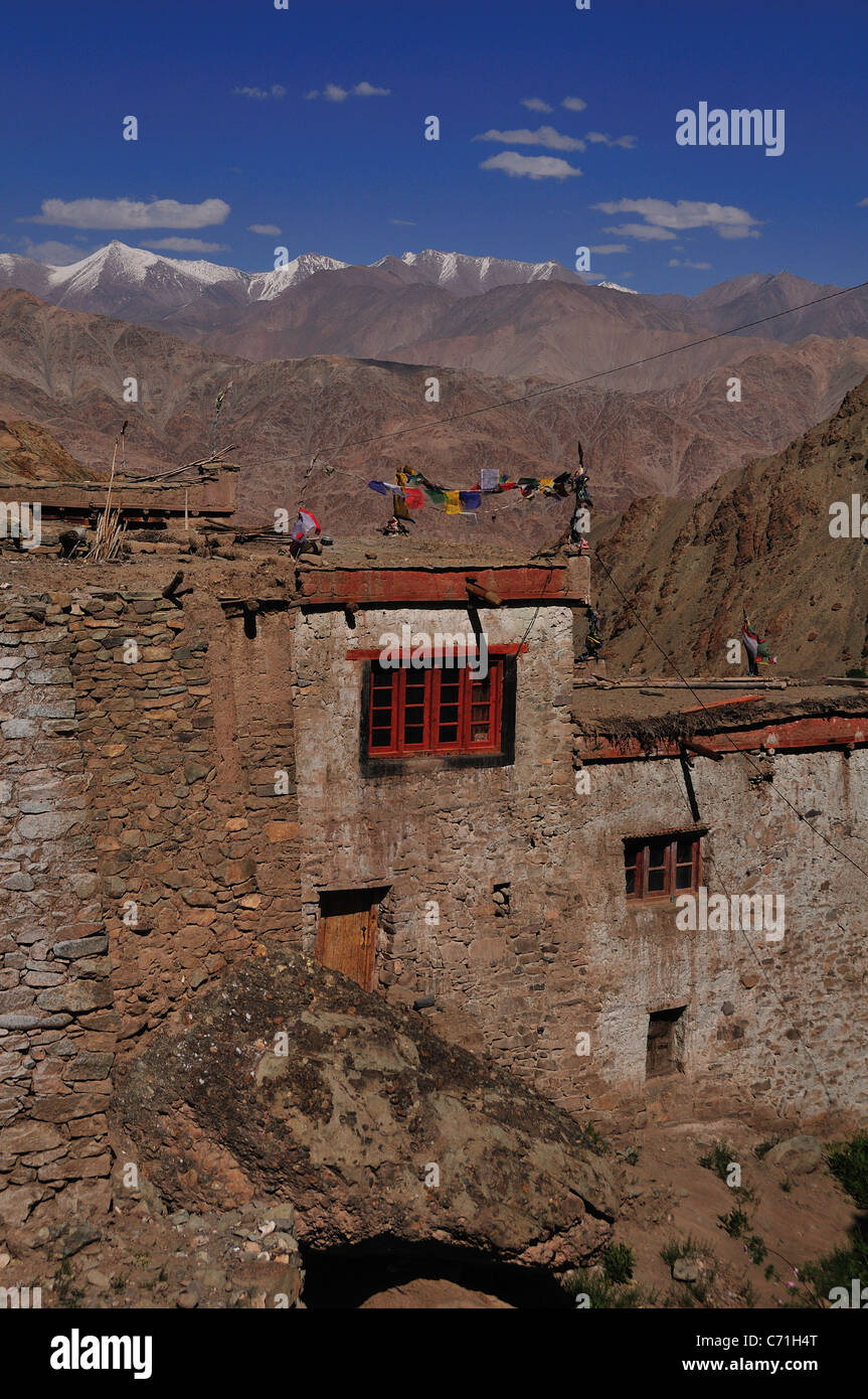 Where monks live at Hemis temple Stock Photo Alamy