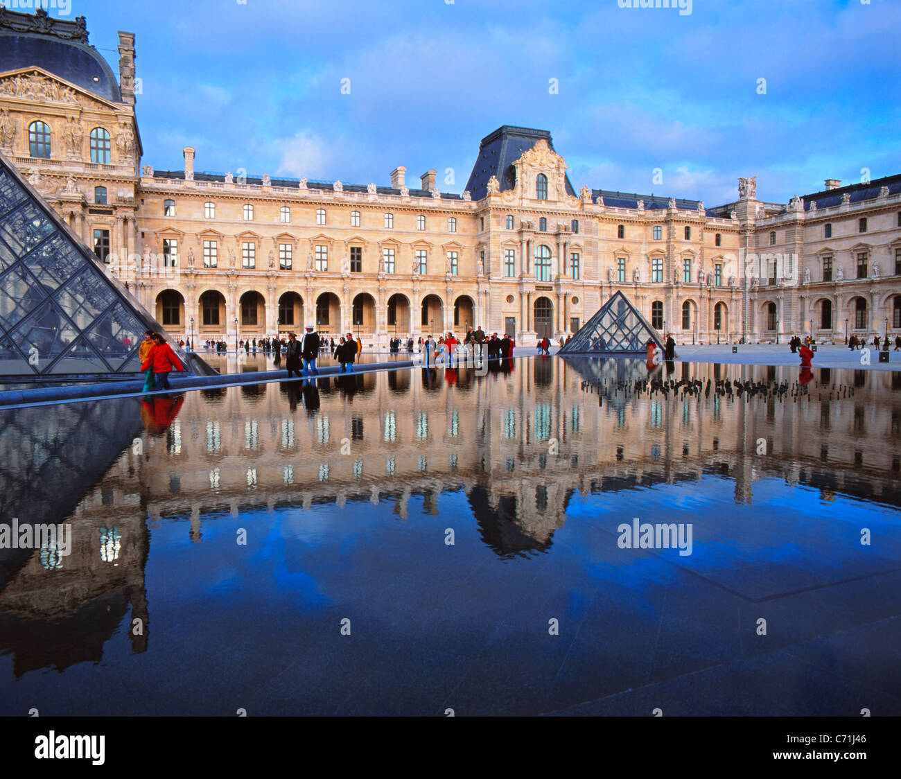 The Louvre Art Museum, Paris, France Stock Photo Alamy