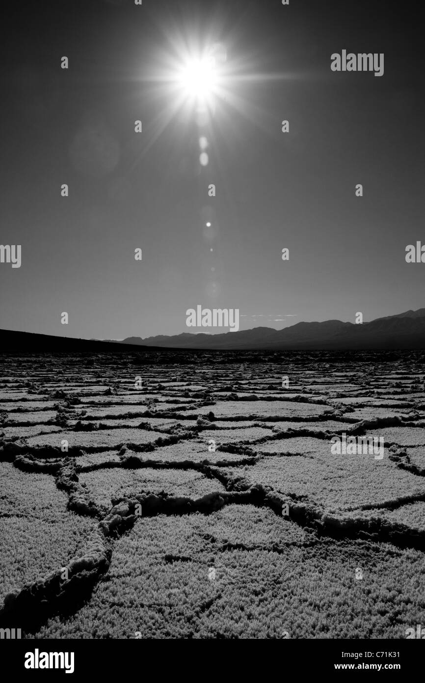 Badwater dry salt lake bed hi-res stock photography and images - Alamy