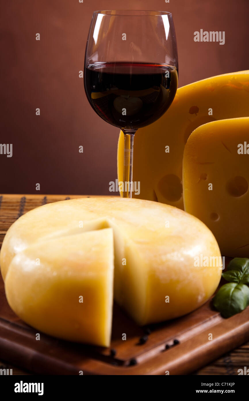 Wine and Cheese still life Stock Photo - Alamy