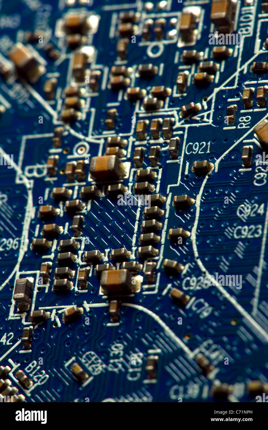 Blue computer hi-res stock photography and images - Alamy