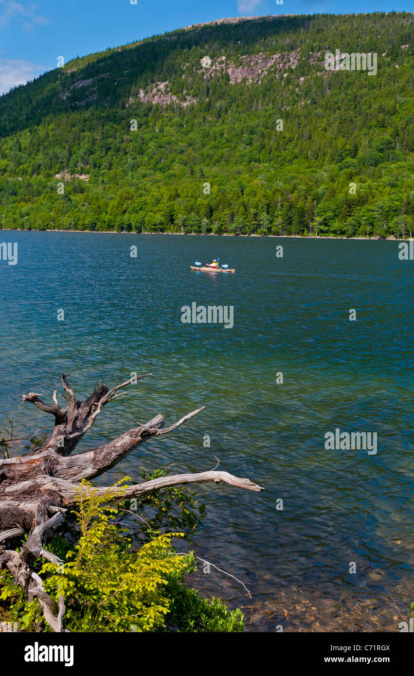 Jordan Pond Acadia National park Maine Stock Photo Alamy