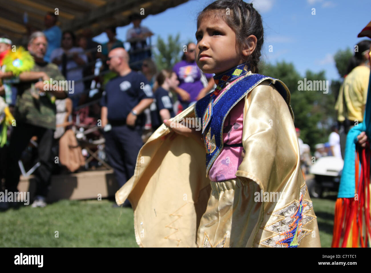 Shakopee Mdewakanton Sioux Community Wacipi Pow Wow, Native American dance festival Portrait