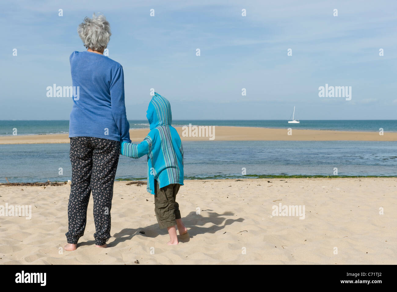 Granny And Grandson High Resolution Stock Photography and Images - Alamy
