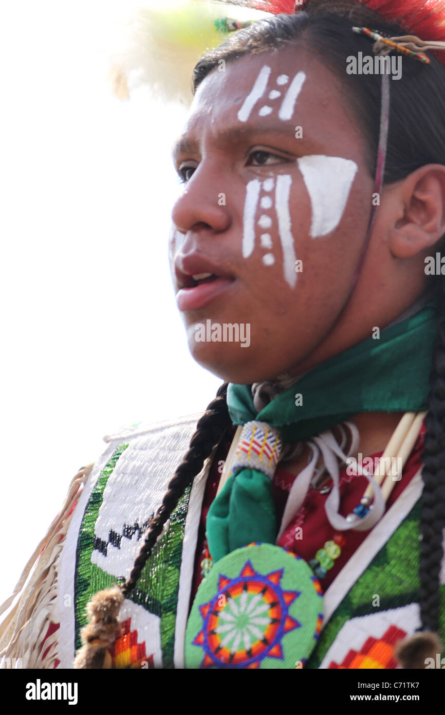 Shakopee Mdewakanton Sioux Community Wacipi Pow Wow, Native American dance festival Portrait