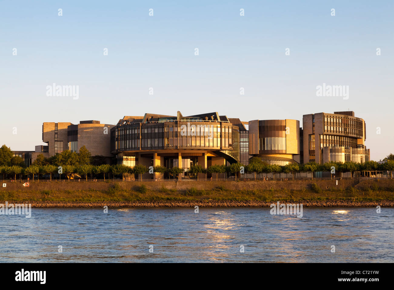 The Landtag of North Rhine-Westphalia in Dusseldorf, Germany Stock Photo
