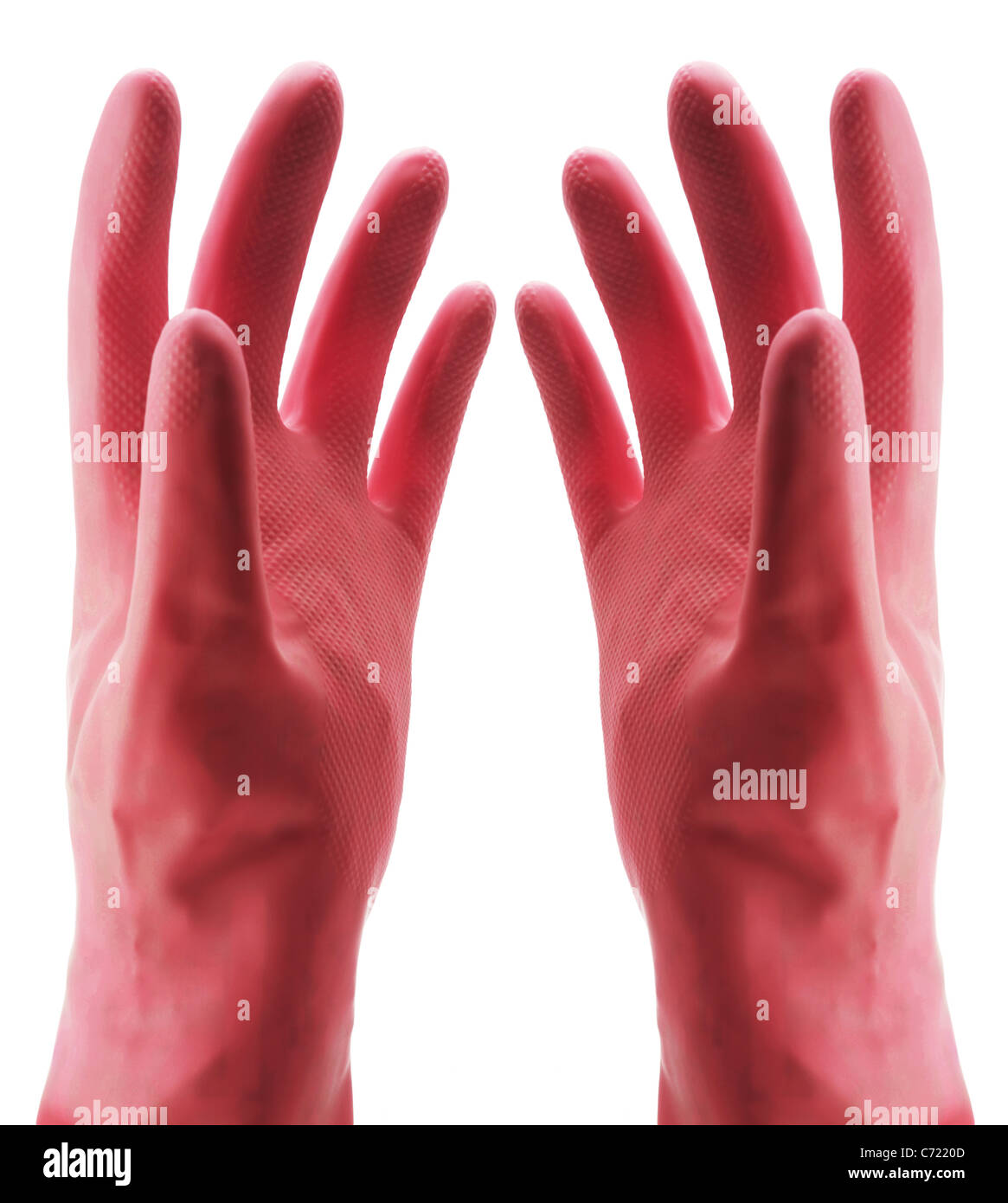Rubber Gloves Stock Photo