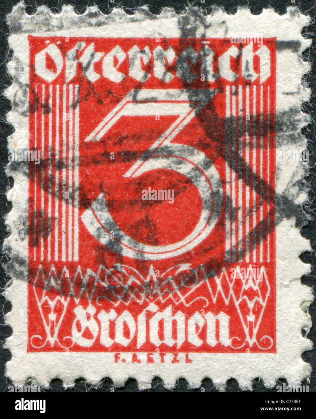 Austria 1925 stamp printed in hi-res stock photography and images - Alamy