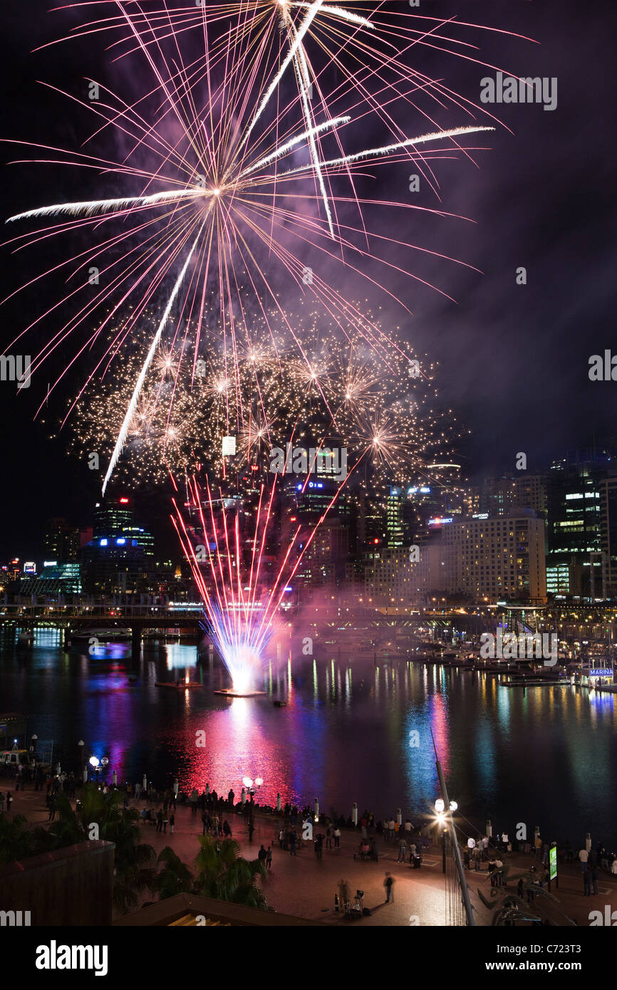 Sydney fireworks hires stock photography and images Alamy