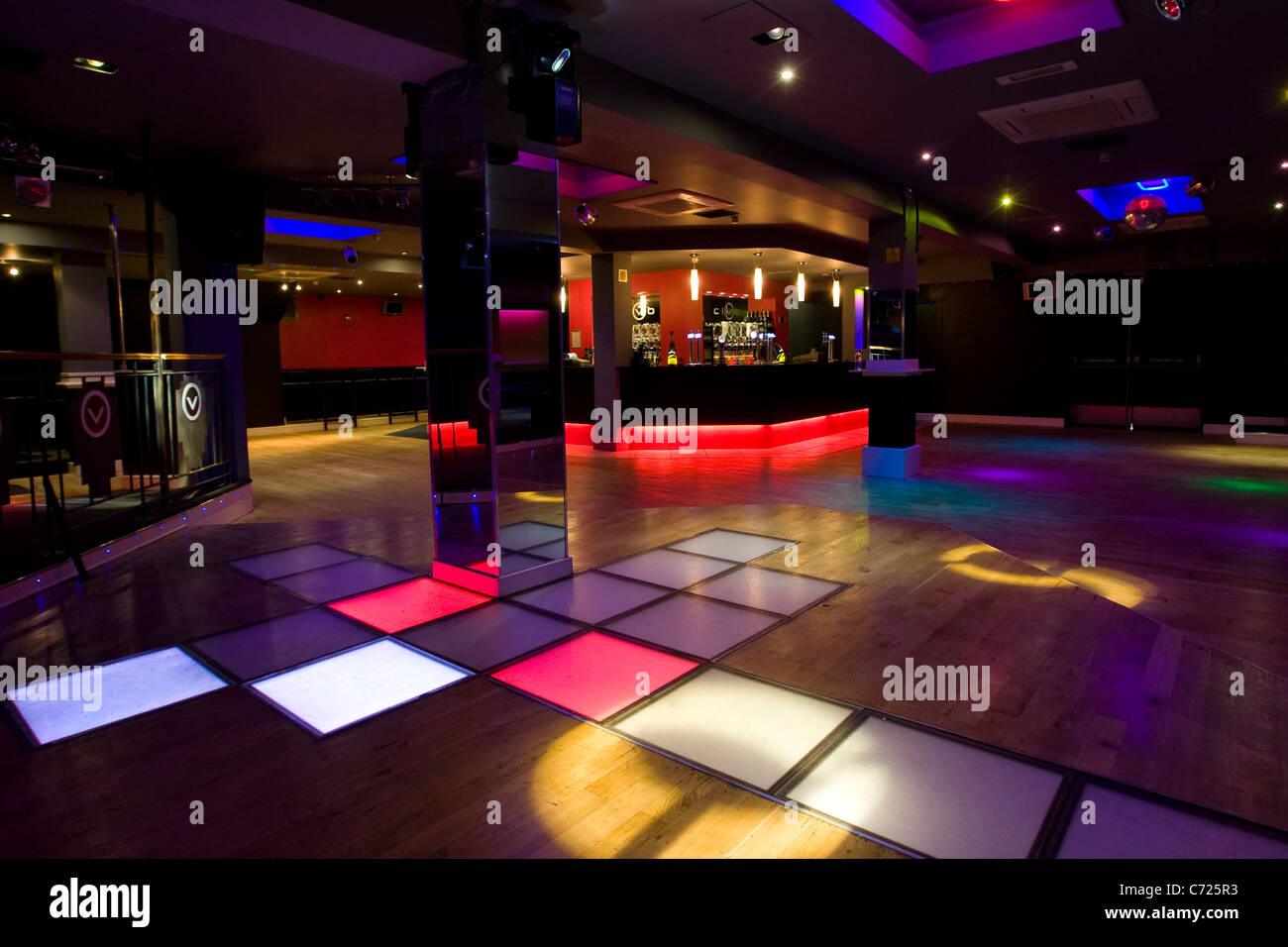 Club And Dance Floor And Empty High Resolution Stock Photography and ...