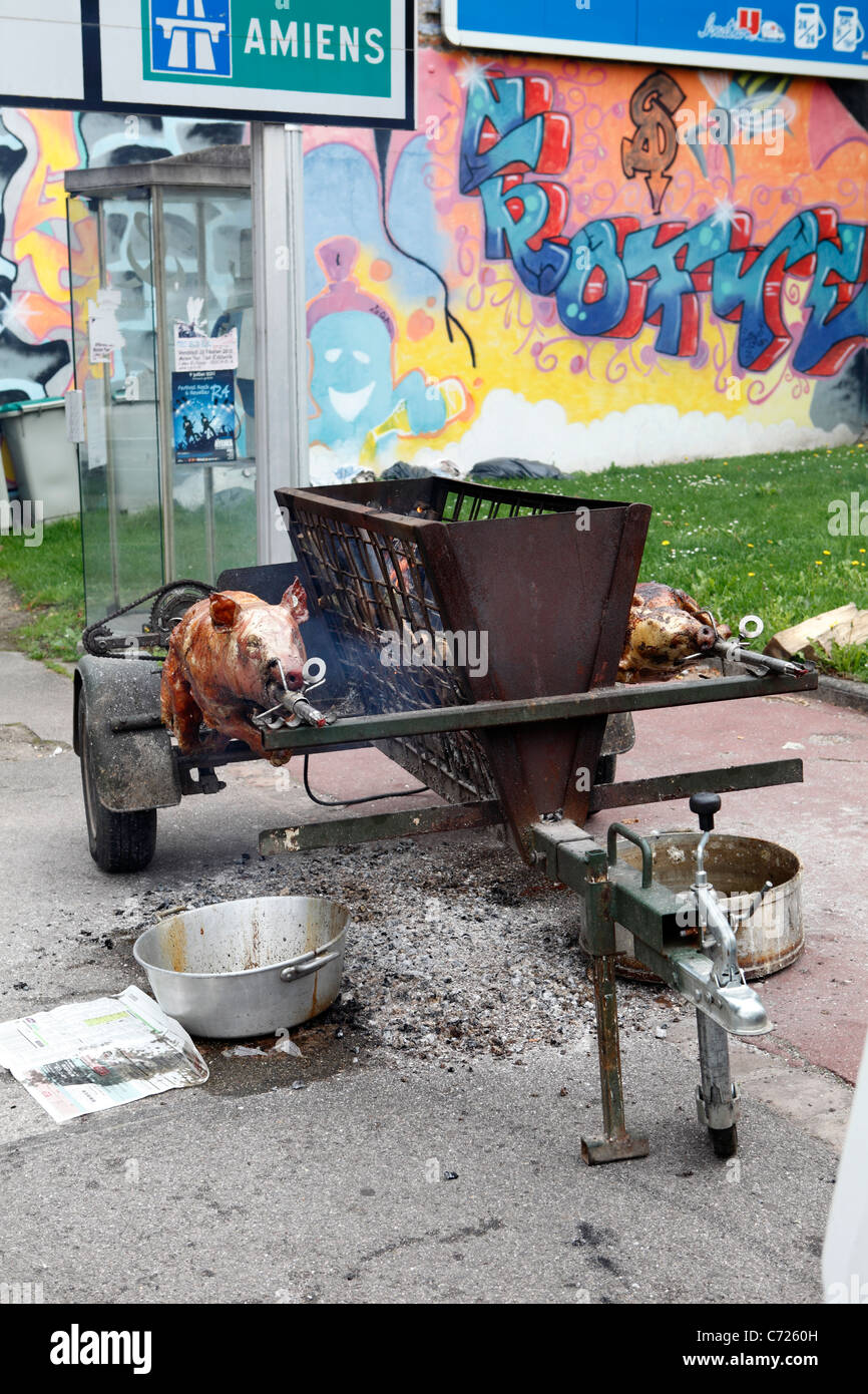 Spit roast hires stock photography and images Alamy