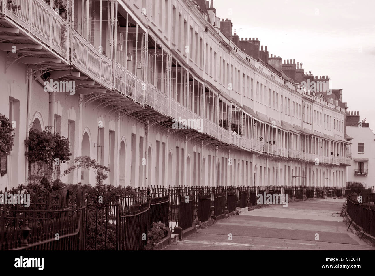 The royal york crescent in bristol hires stock photography and images