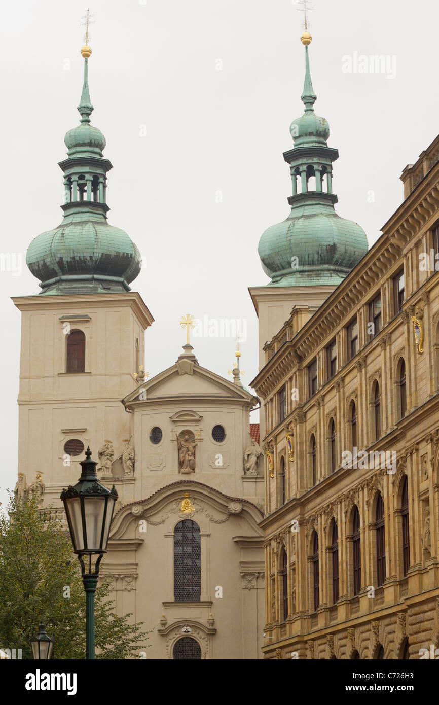 Beautiful Architecture Building in Prague Czech Republic Stock Photo