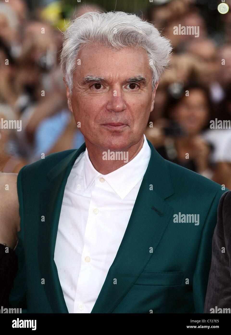 DAVID BYRNE THE IDES OF MARCH PREMIERE. 68TH VENICE FILM FESTIVAL LIDO VENICE  ITALY 31 August 2011 Stock Photo