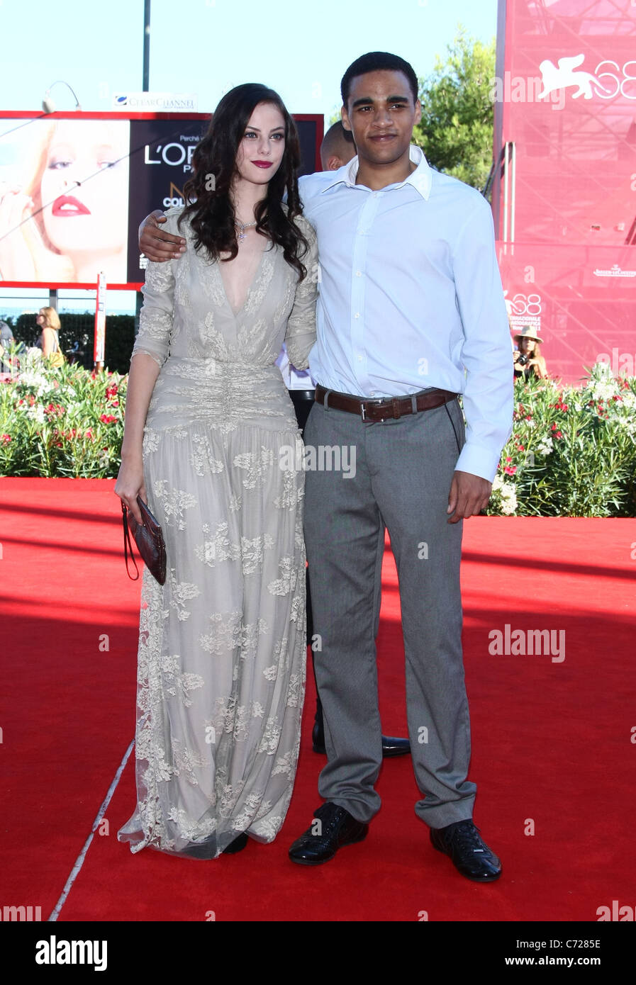 KAYA SCODELARIO & JAMES HOWSON WUTHERING HEIGHTS. PREMIERE. 68TH VENICE FILM FESTIVAL LIDO VENICE  ITALY 06 September 2011 Stock Photo