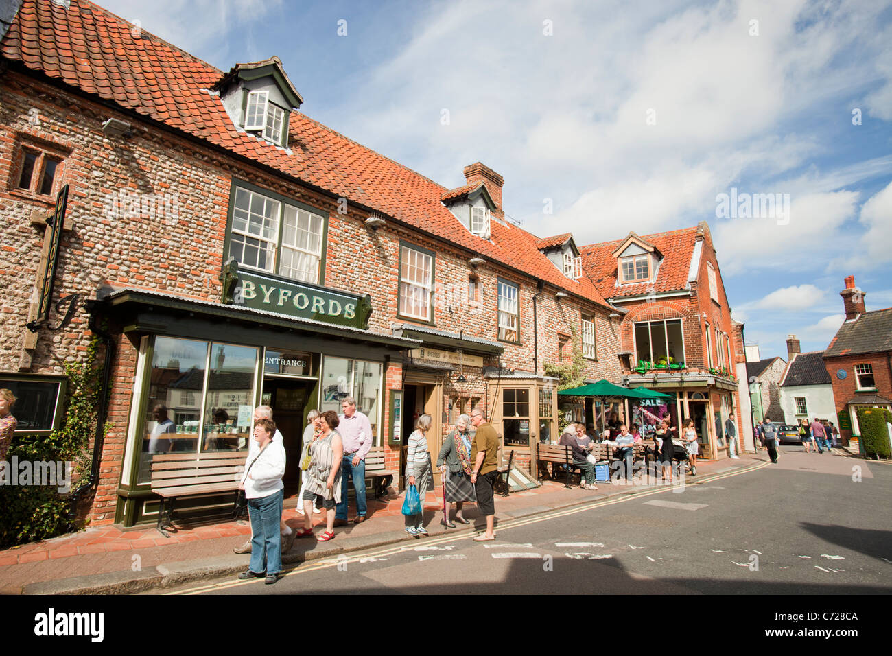 Byfords bakery and cafe in Holt, Norfolk, UK. Stock Photo