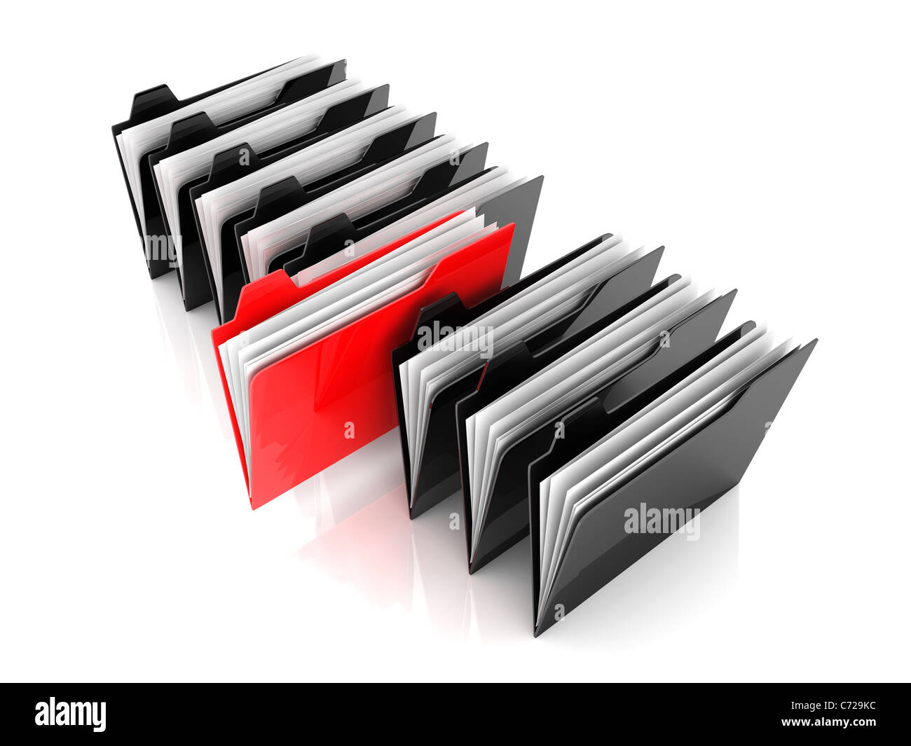 Holding manila folder Cut Out Stock Images & Pictures - Alamy