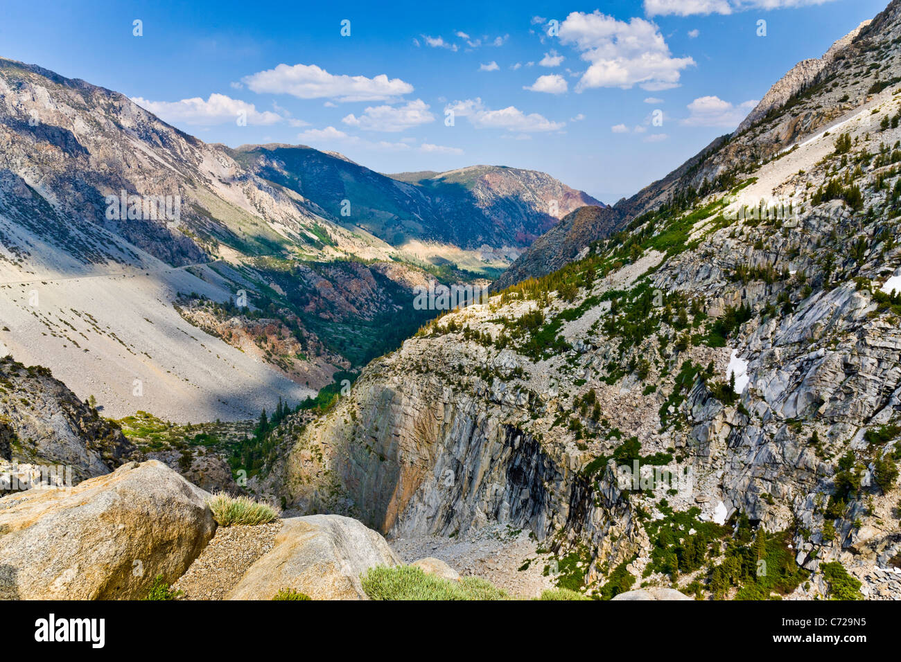 Lee Vining grade of Tioga Pass Road, east of Yosemite National Park