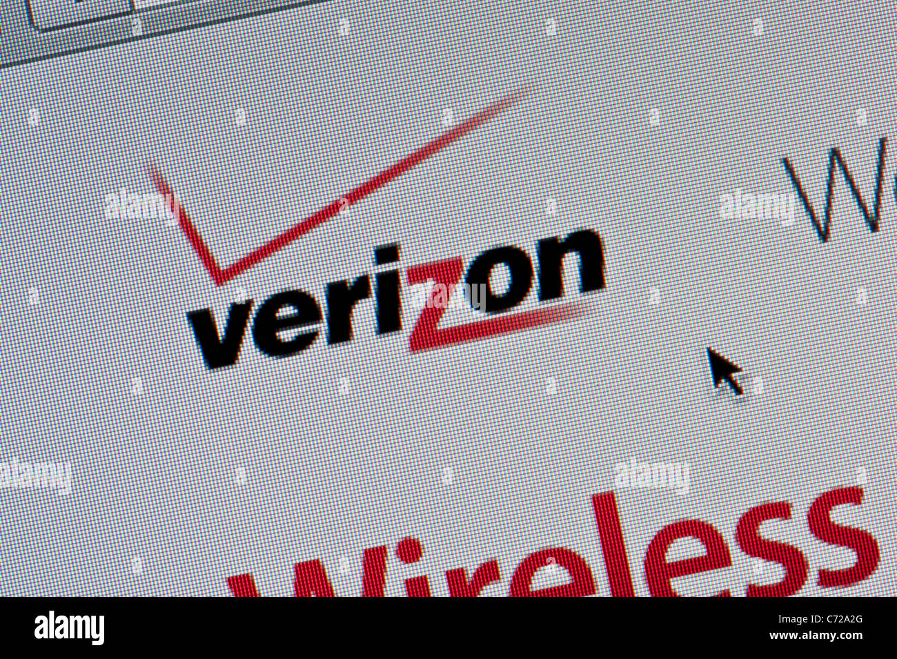 Verizon logo hires stock photography and images Alamy