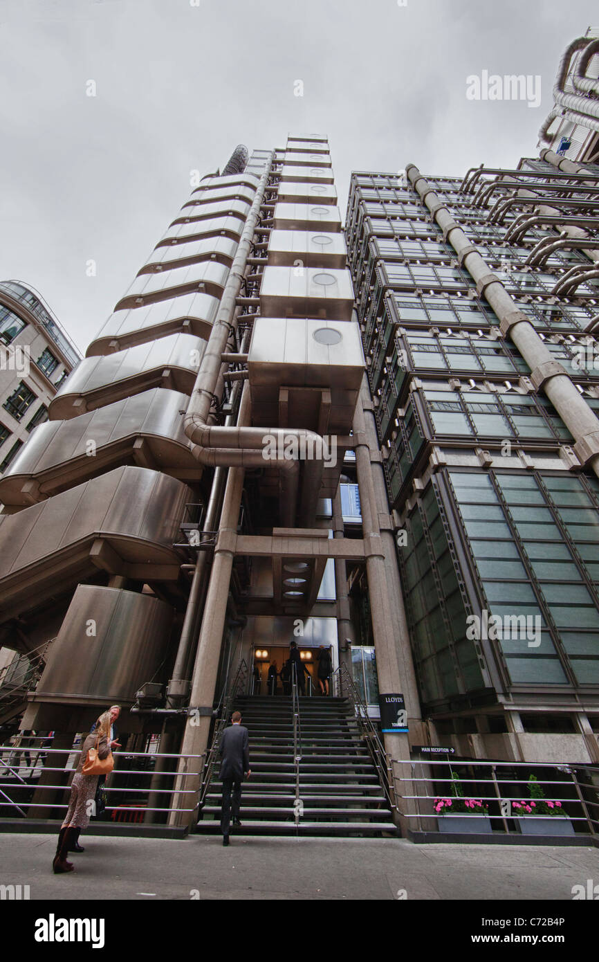 Lloyds Building, London, England Stock Photo Alamy