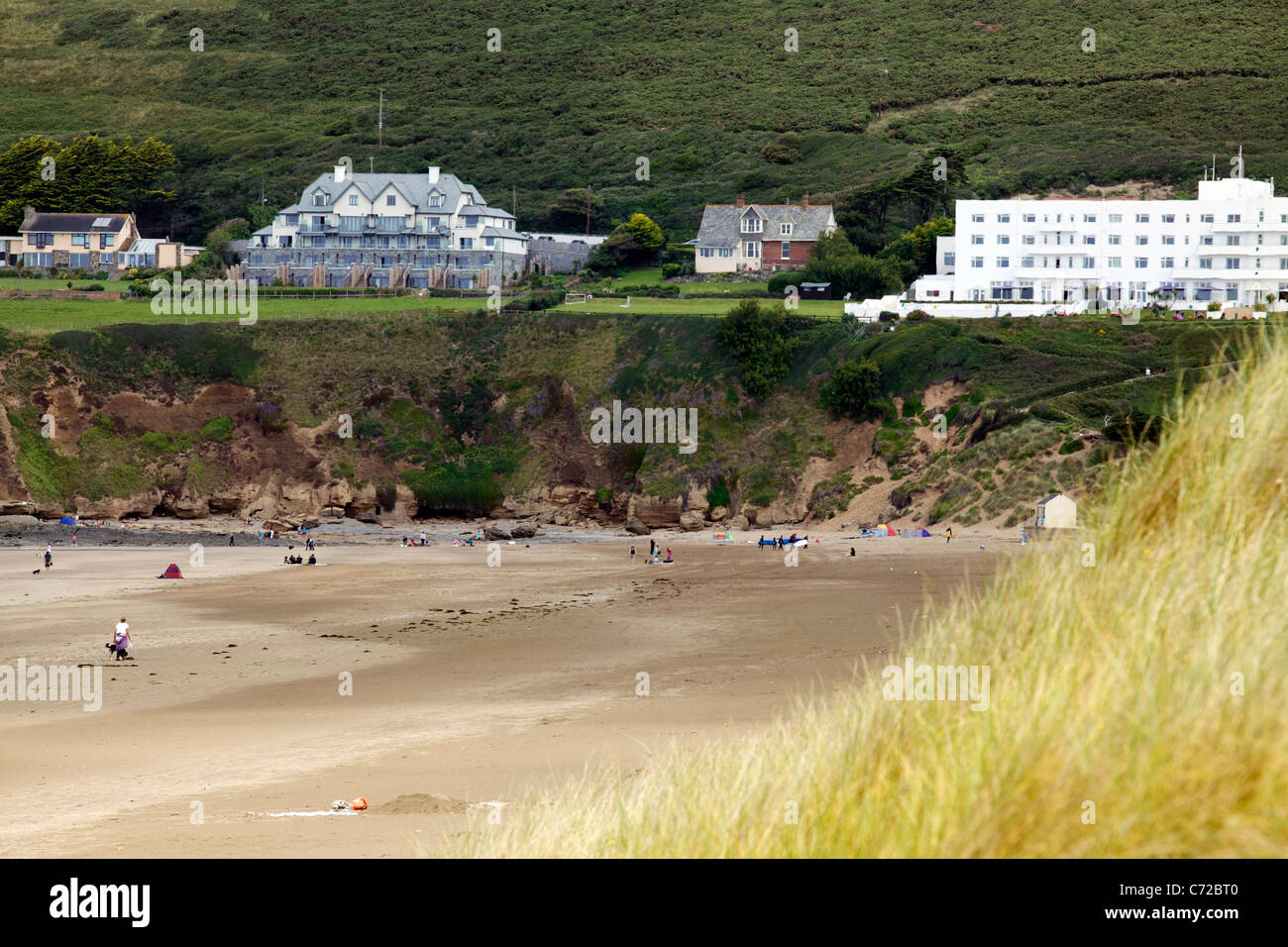Saunton Sands North Devon England uk Stock Photo Alamy