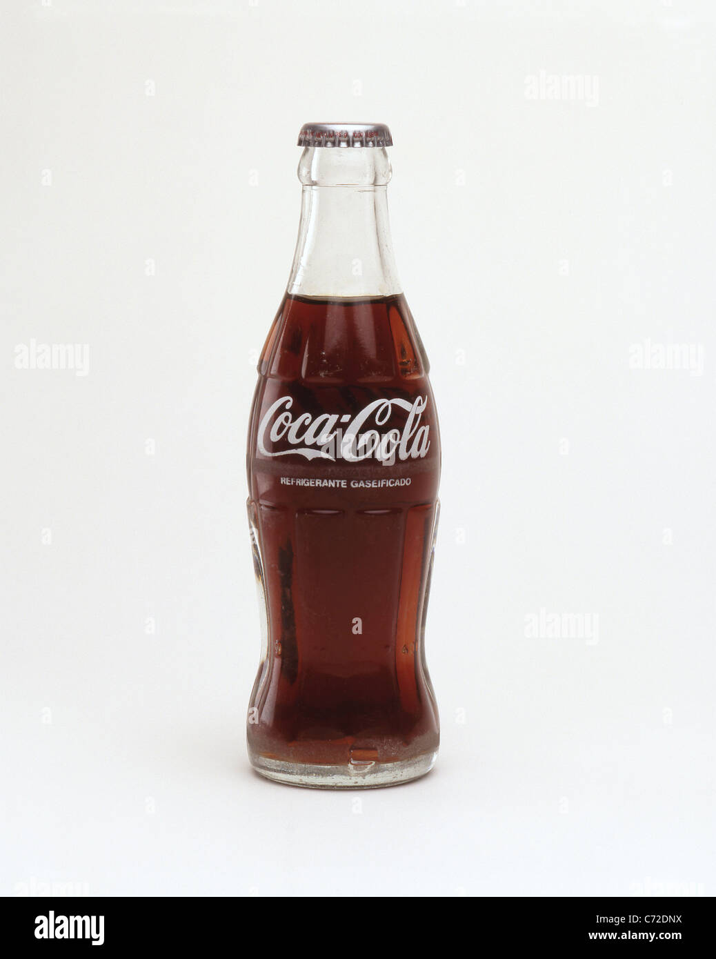 Traditional bottle of Coca-Cola, Los Angeles, California, United States of America Stock Photo