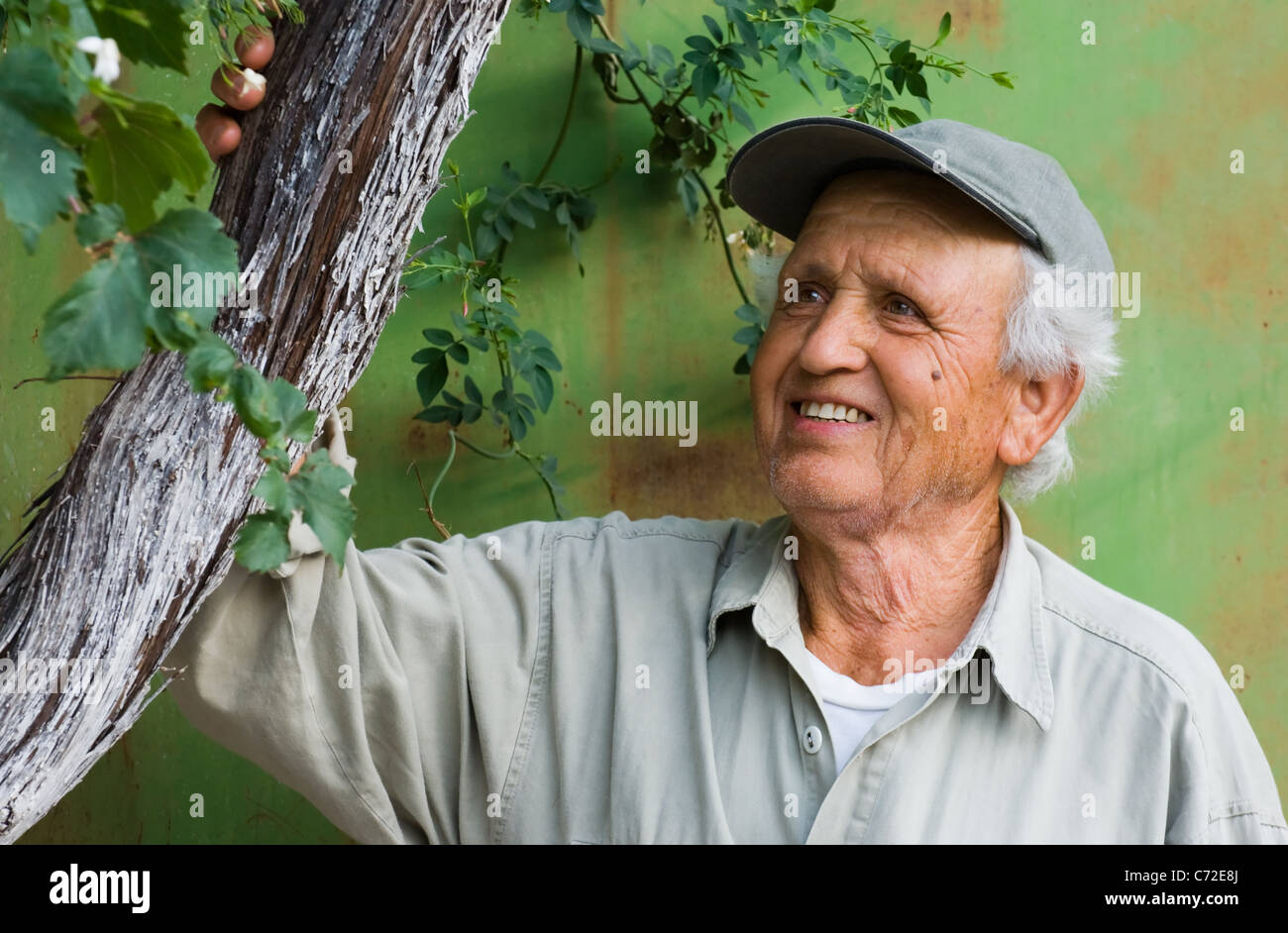 Happy senior Stock Photo