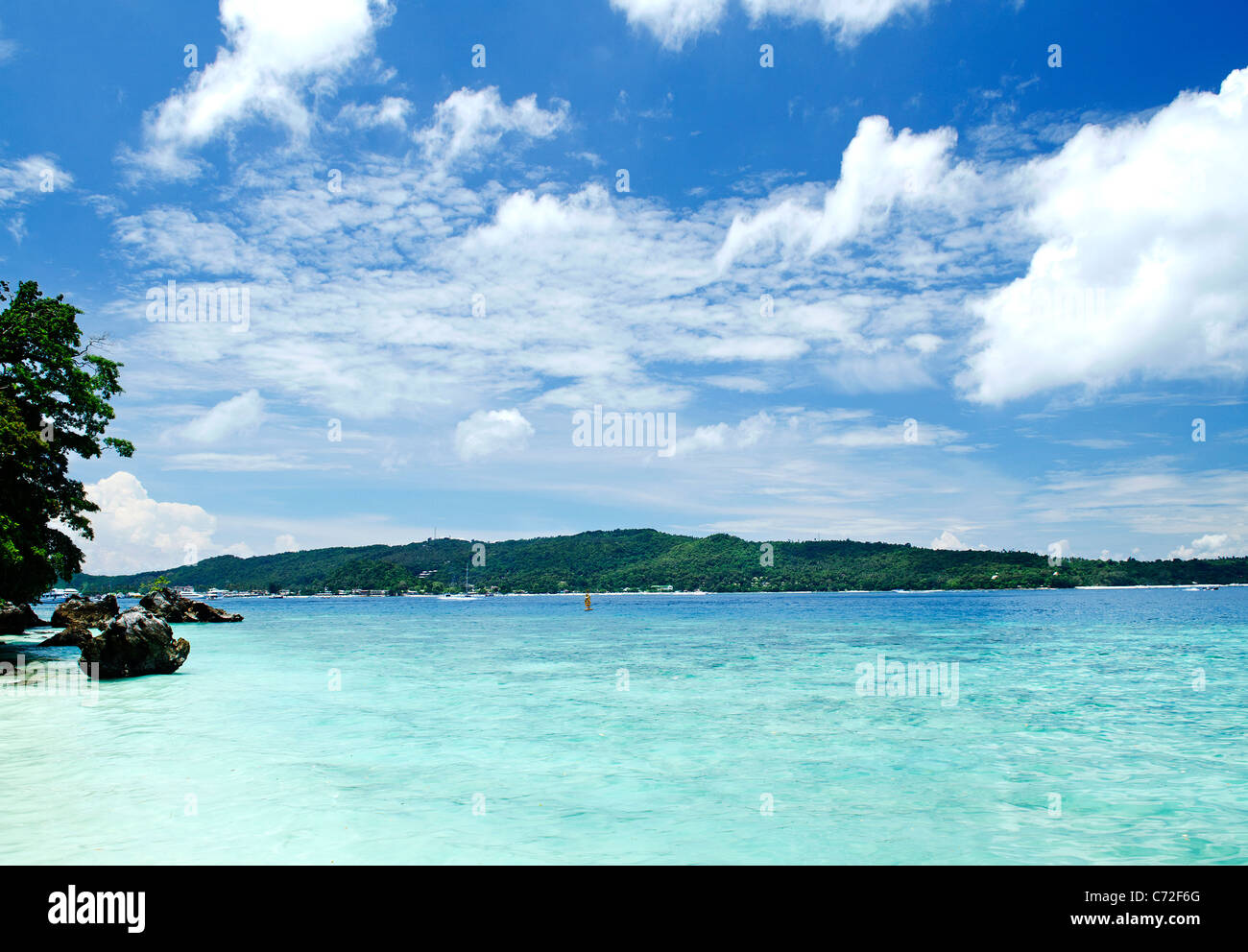 ko phi phi tropical island beach in thailand Stock Photo