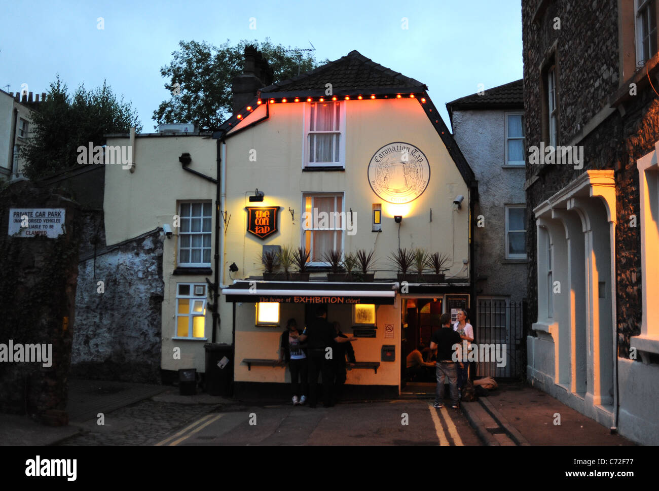 The Coronation Tap pub famous for its cider in the Clifton village area
