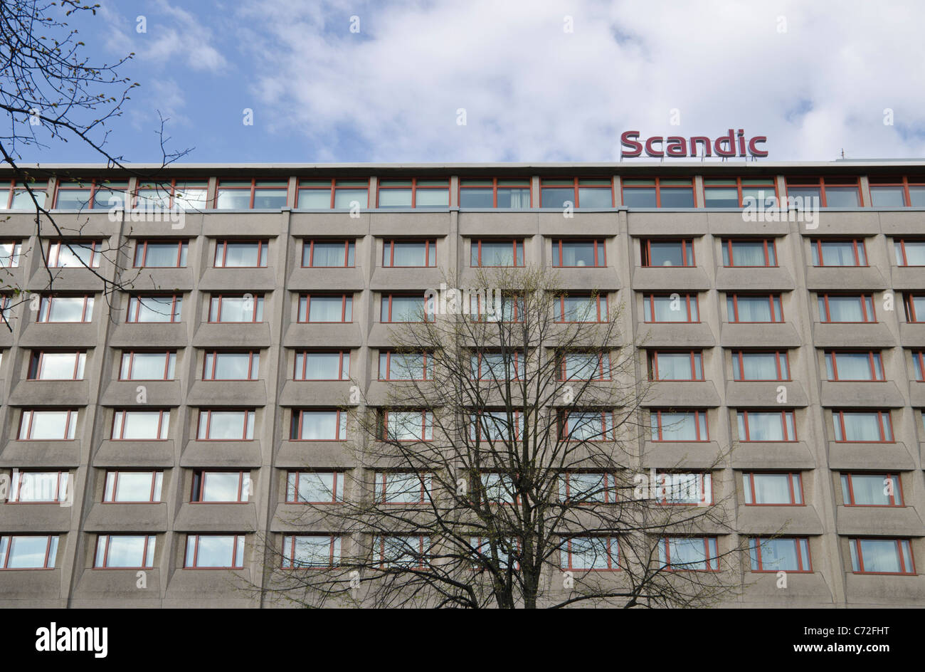 Scandic Continental Hotel, Helsinki, Finland Stock Photo