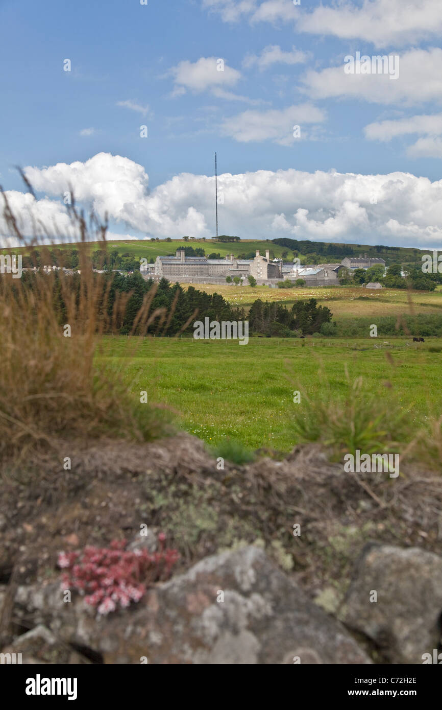 Dartmoor Prison, Princetown, Dartmoor, Devon, England Stock Photo