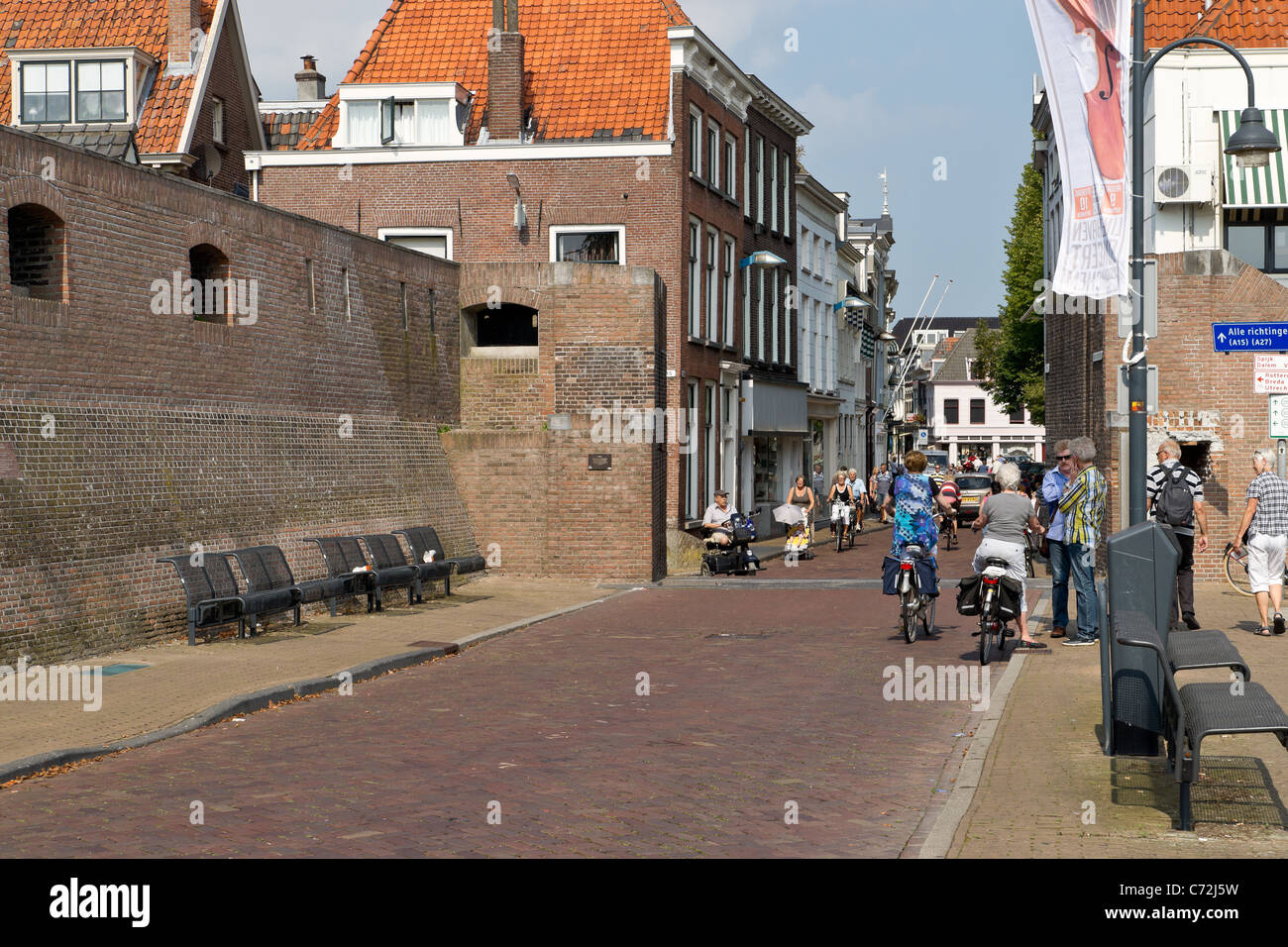 Waterpoort Gorinchem Holland Stock Photo Alamy