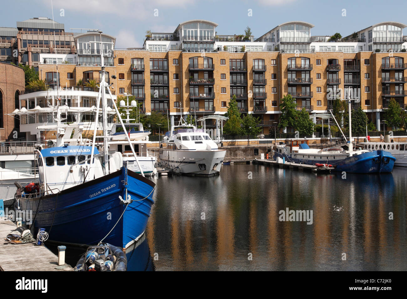 St Katherine's Dock, London, England, U.K Stock Photo Alamy