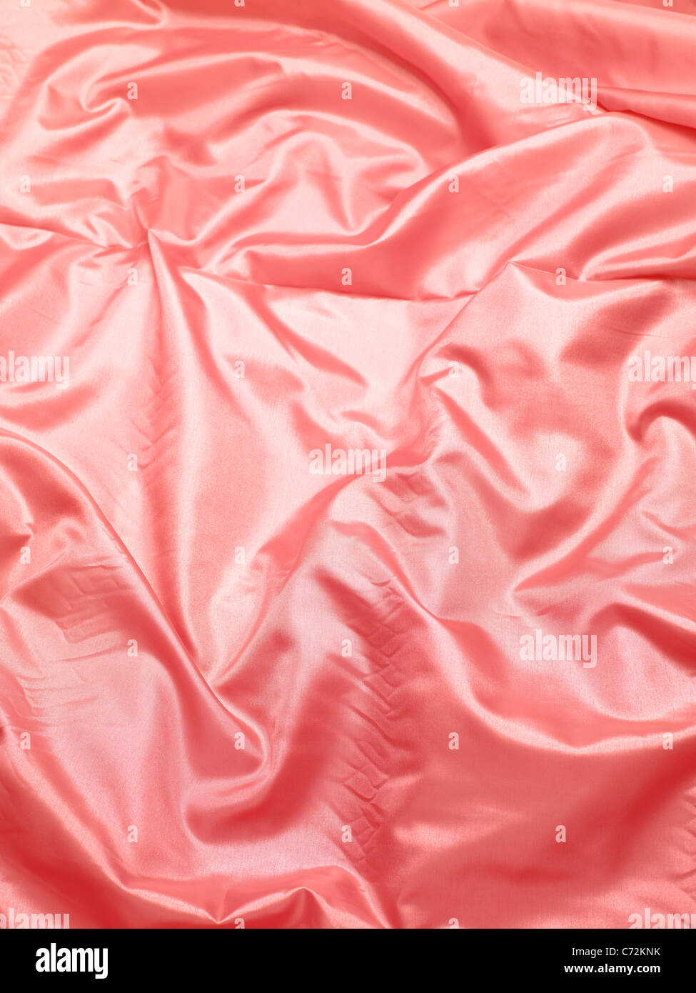 Pink silk bed sheet Stock Photo Alamy