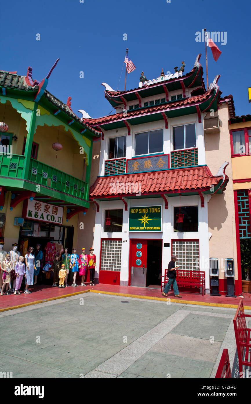 Scenes from Chinatown in Los Angeles Stock Photo Alamy