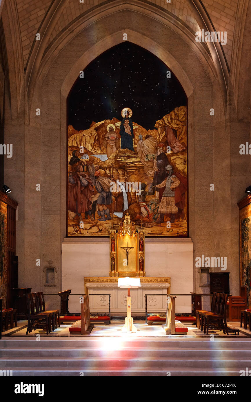 Chapel of the Nativity inside Grace Cathedral, San Francisco